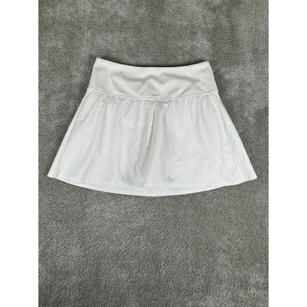 All in Motion White Athletic Skort Medium Built-in Shorts Pockets Activewear